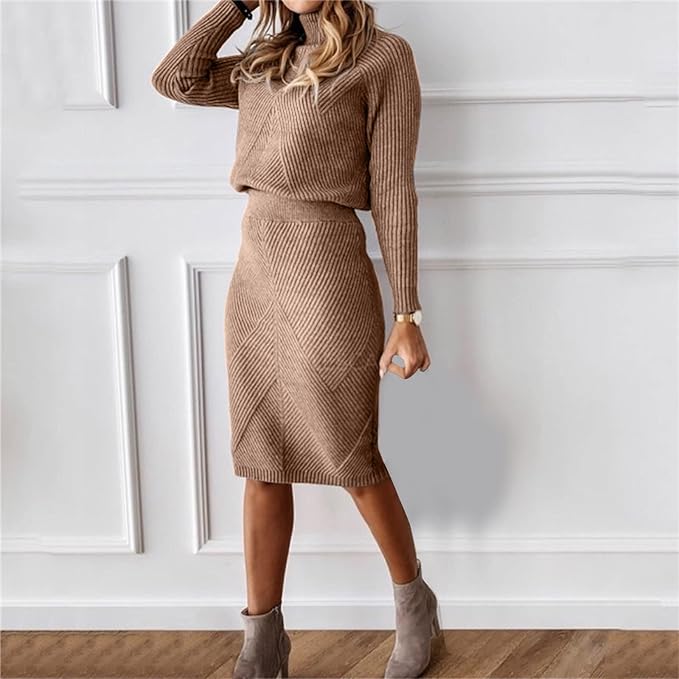 Two-Piece Set with Fitted Skirt