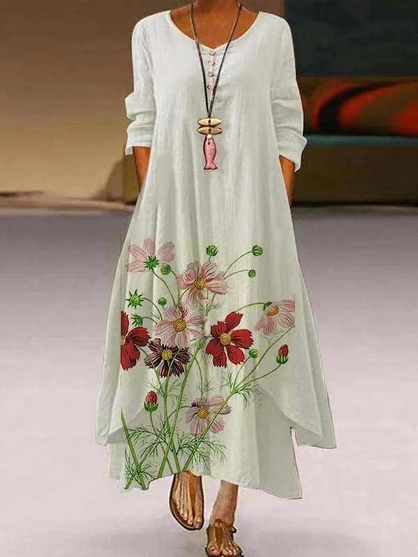 Women's Elegant Cotton Dress