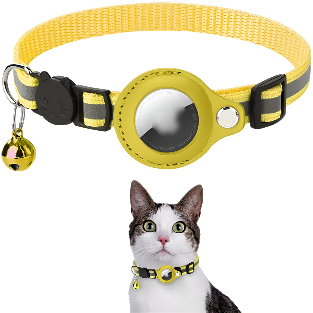Cat GPS Tracker Collar with Reflective Design