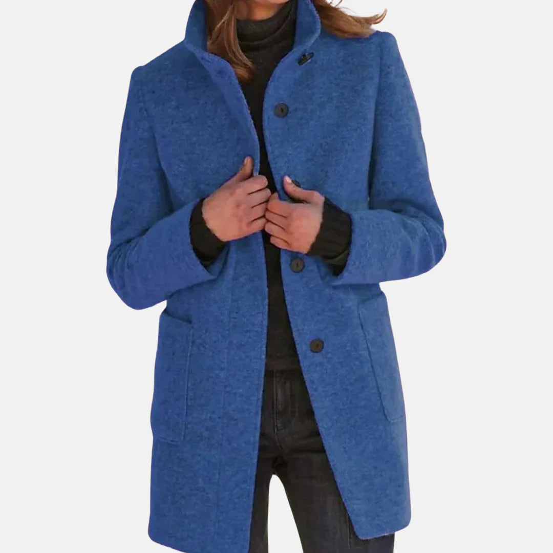 Vintage Tweed Coat with Sophisticated Charm