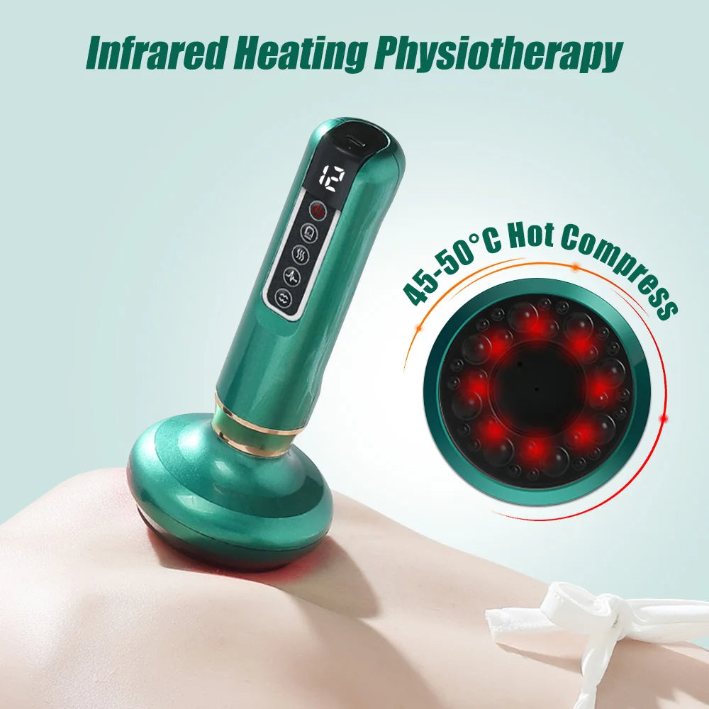 Vacuum Suction Therapy with Infrared Heat for Slimming Relaxation