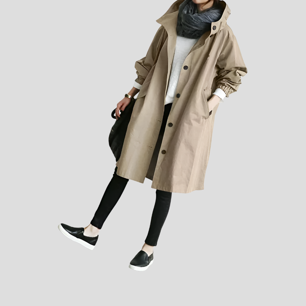 Raincoat for Trend-Conscious Women