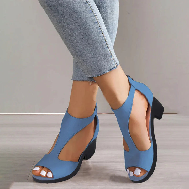 Elegant Heeled Sandals for Women