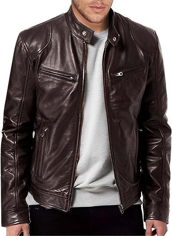 Classic Leather Jacket for Men