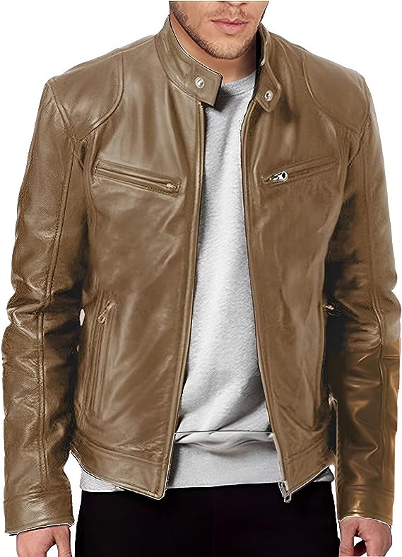 Classic Leather Jacket for Men