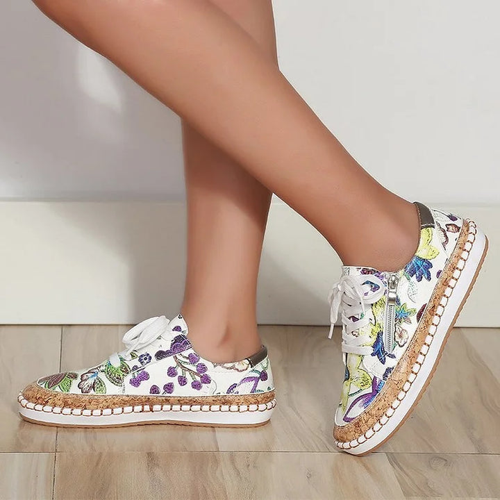 Quilla – Floral Sneakers for women