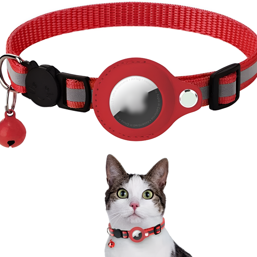 Cat GPS Tracker Collar with Reflective Design