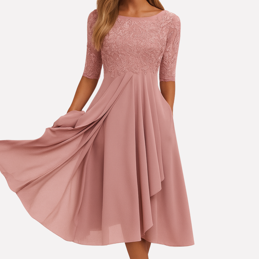 Women’s Maxi Dress with Lace