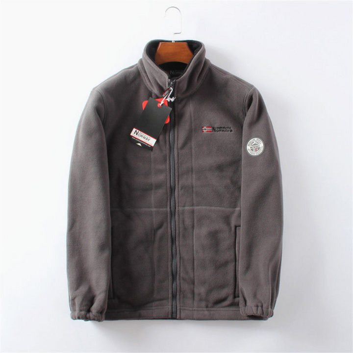 Windproof and Comfortable Men’s Fleece Jacket
