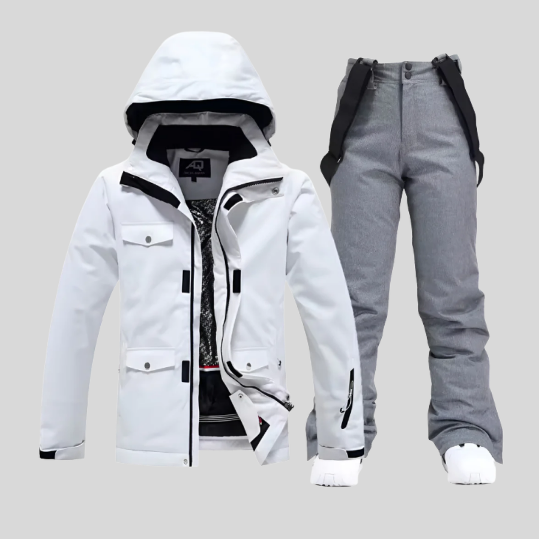 Women’s Ski Jacket & Pants Set Functional Winter Outfit