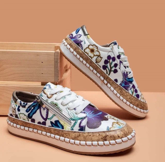 Quilla – Floral Sneakers for women