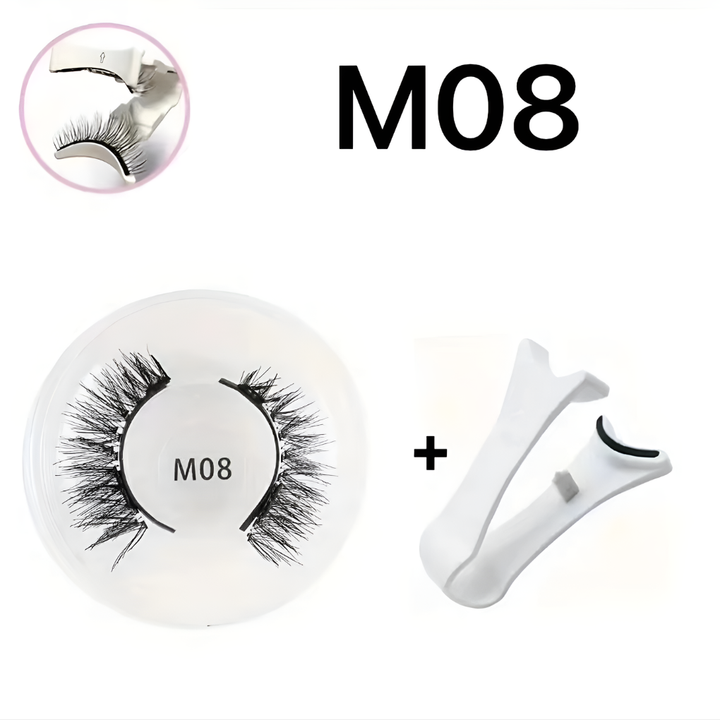 Reusable Magnetic Eyelash & Tweezer Set