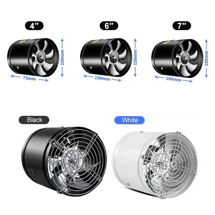 Powerful Exhaust Fan – Quiet, Efficient Ventilation for a Healthier Indoor Environment