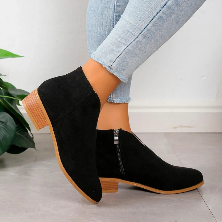 Stylish Suede Ankle Boots for Women