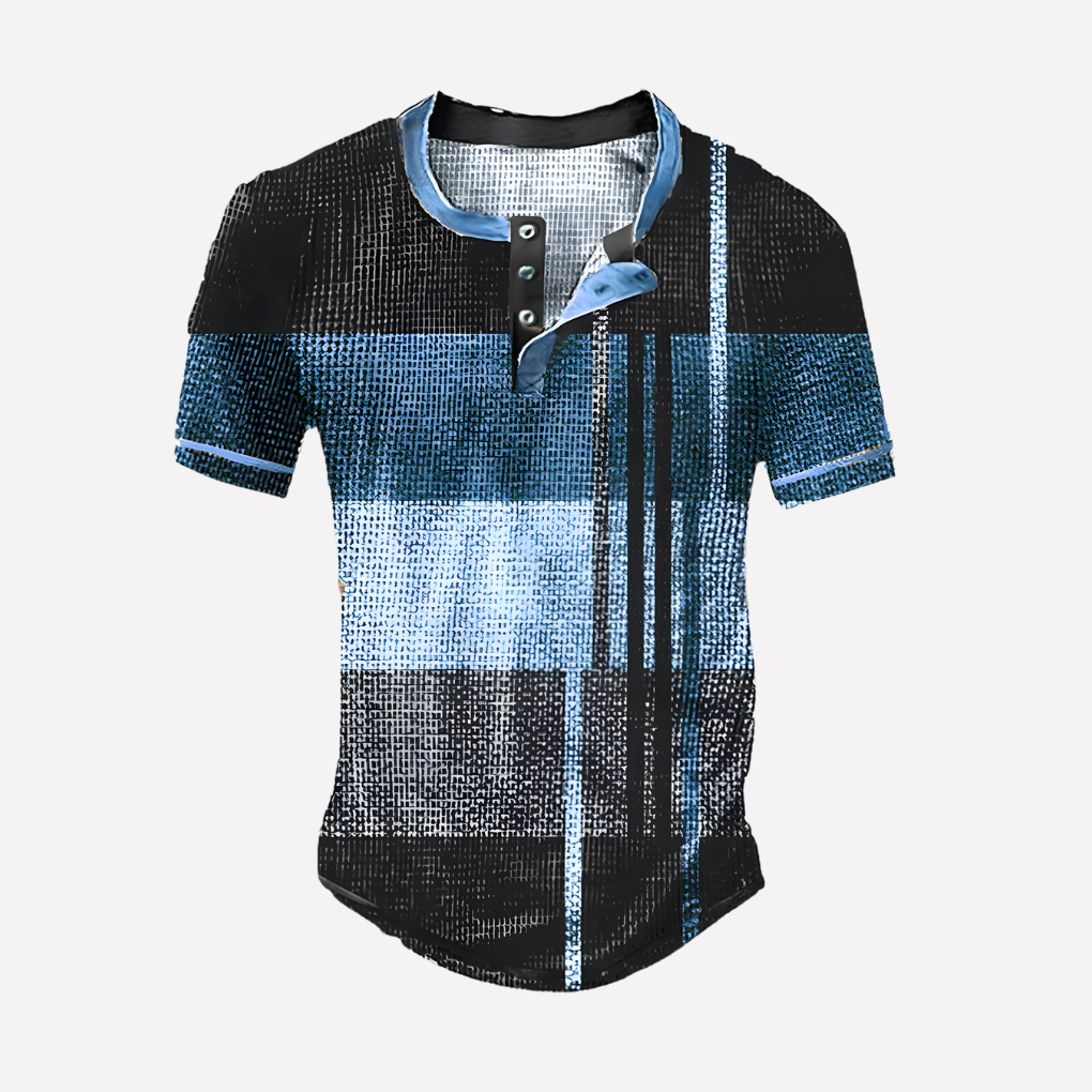 Men’s Waffle Knit Casual Tee