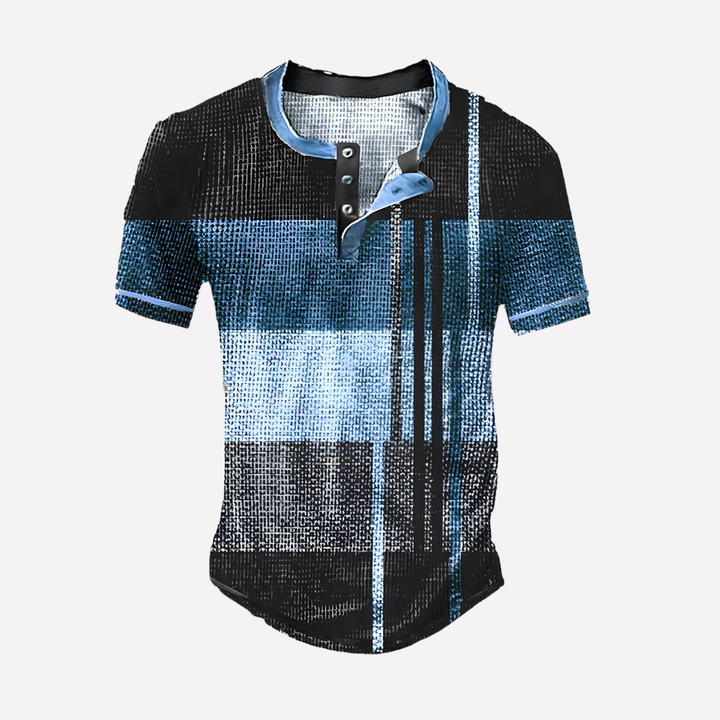 Men’s Waffle Knit Casual Tee