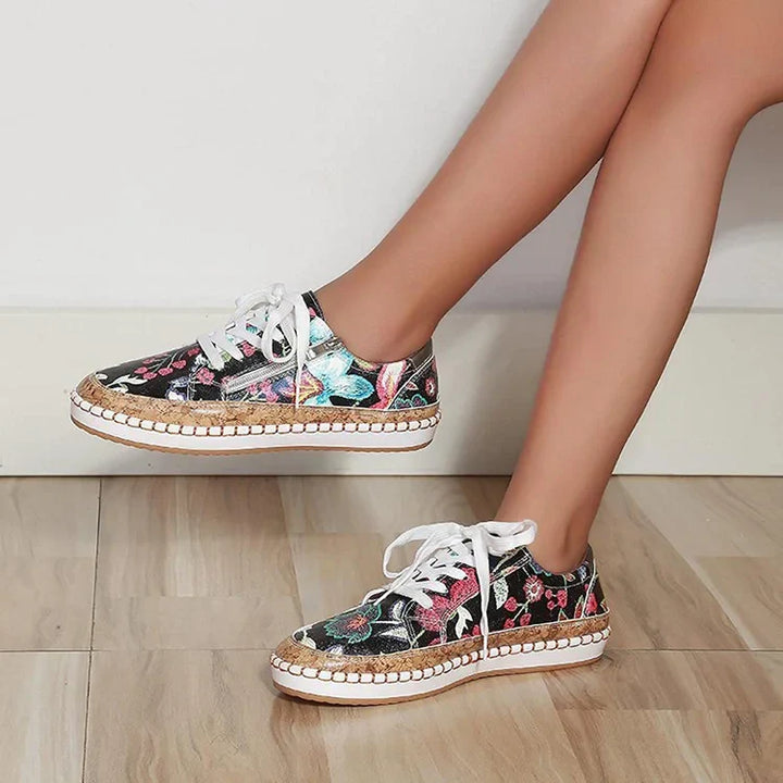 Quilla – Floral Sneakers for women
