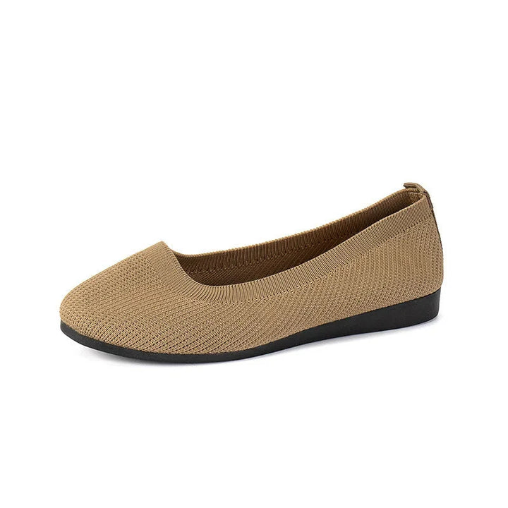 Eus Breathable Anti-Slip Summer Ballerina Shoes for Women