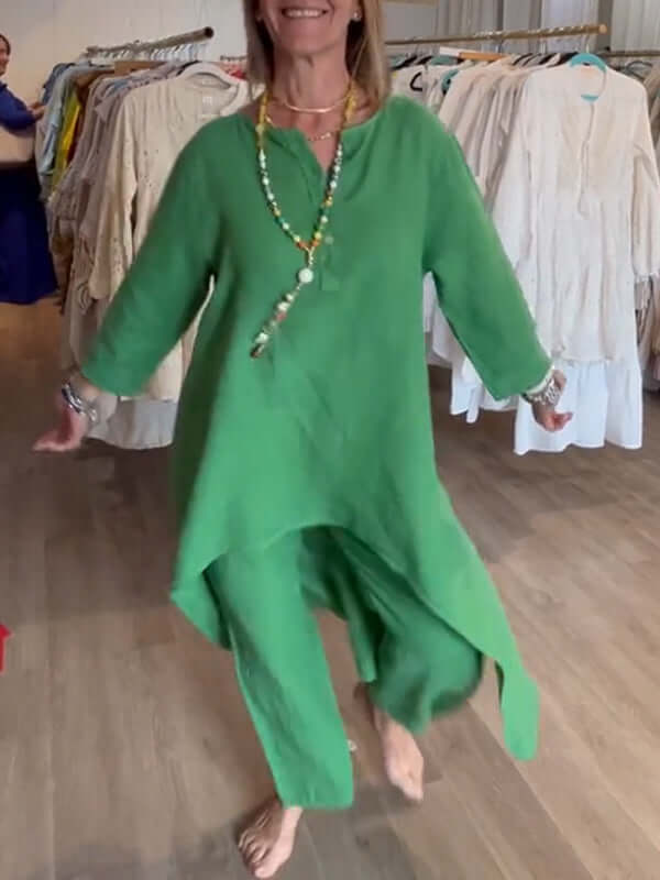 Women's Linen Suit