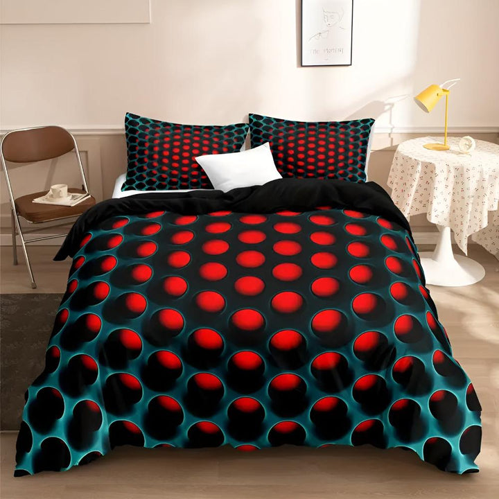 Cosmic Vortex 3-Piece Quilt Cover Set