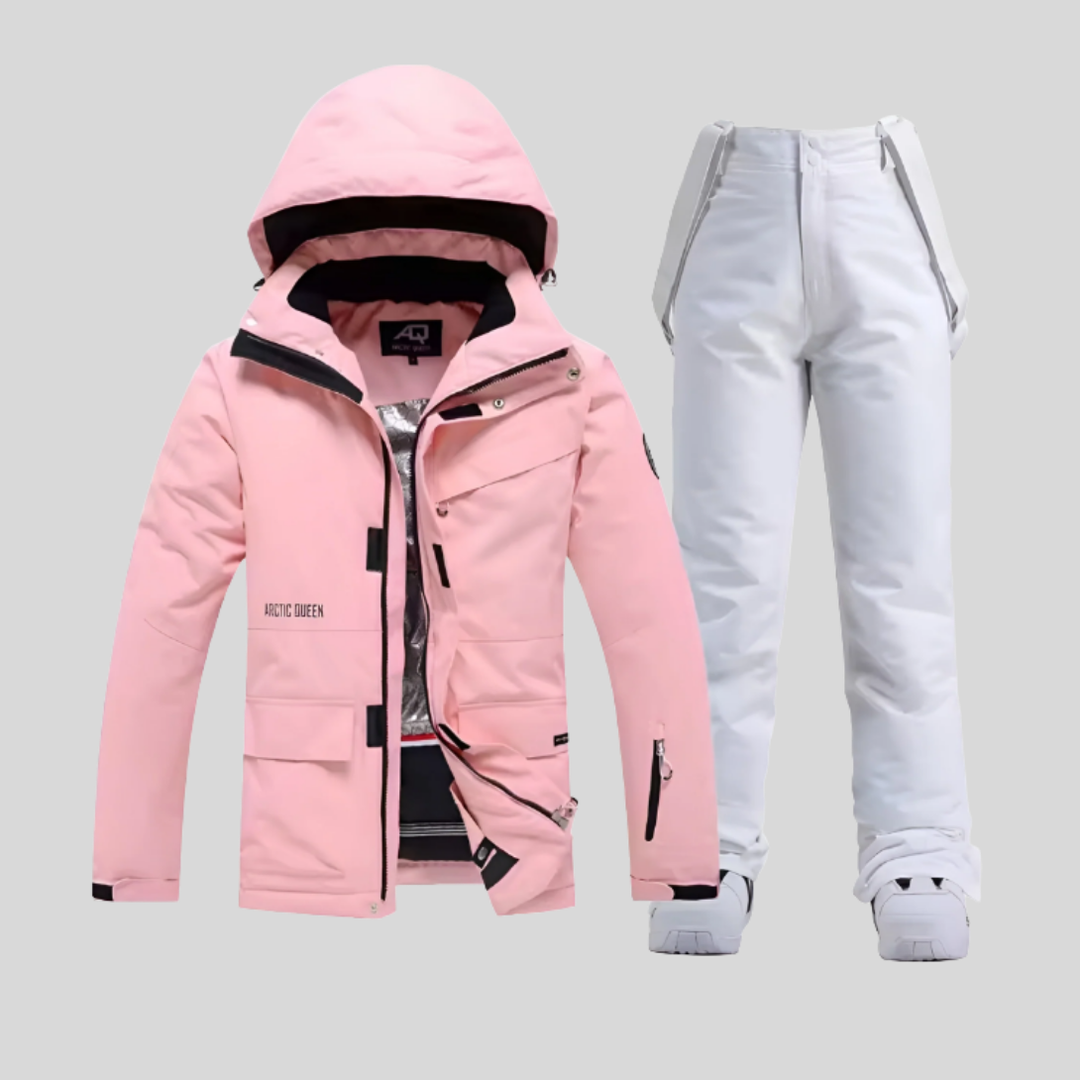 Women’s Ski Jacket & Pants Set Functional Winter Outfit