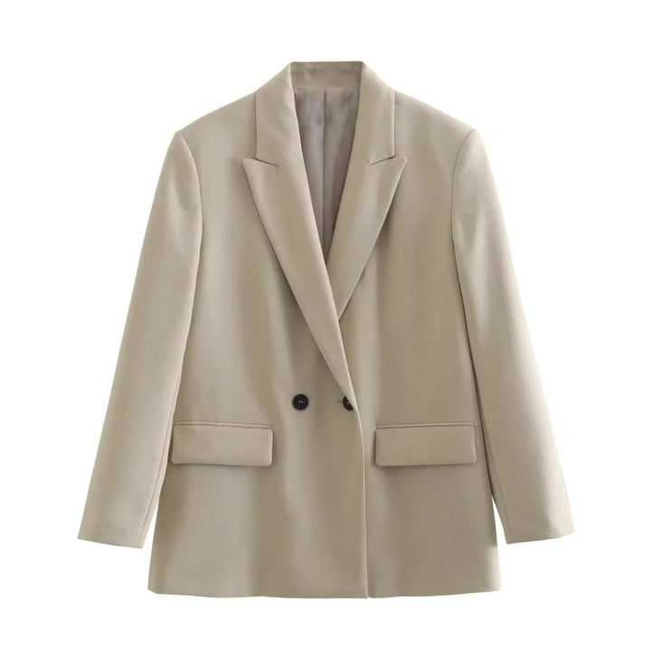 Elegante Double-Breasted Blazer voor Dames