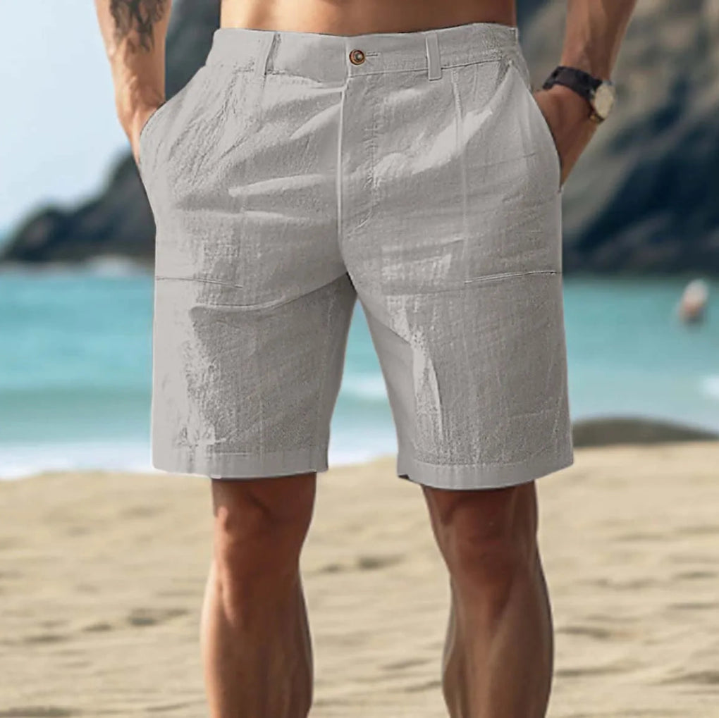 Casual Linen Men’s Shorts
