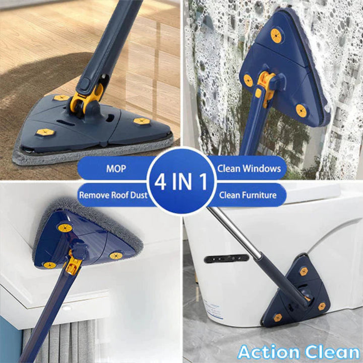 Triangle Flat Mop for Efficient Daily Cleaning