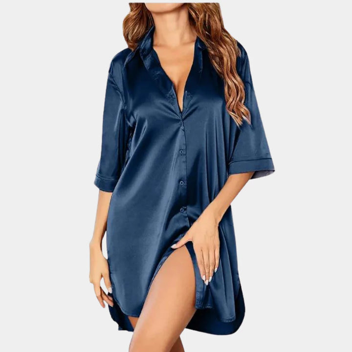 Luxe Satin Nightdress for Women
