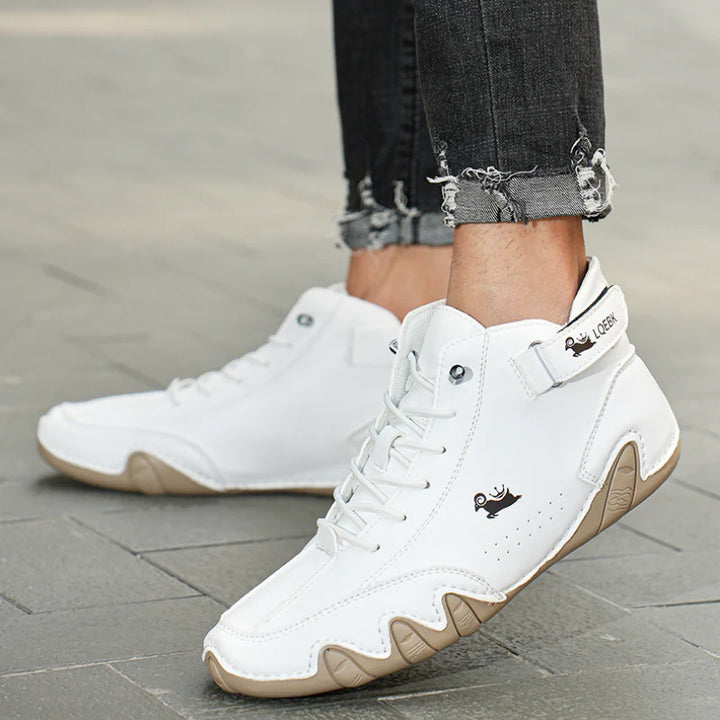 Comfortable Orthopedic Leather Walking Shoes