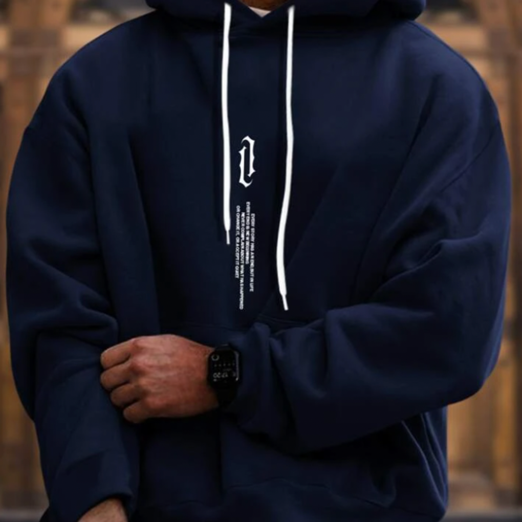 Comfortable and stylish men's hoodie