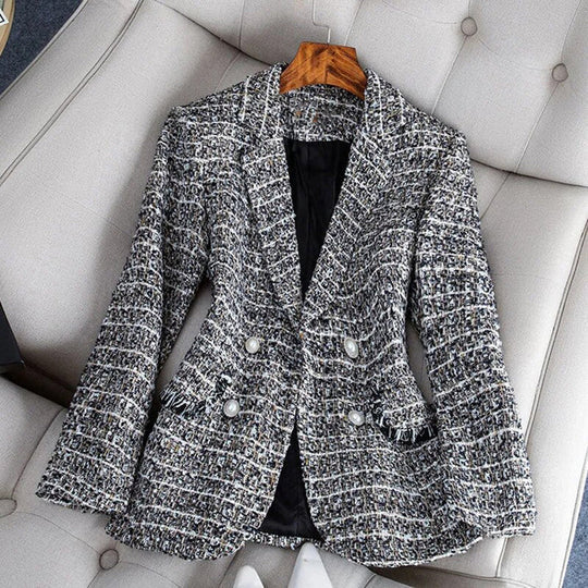 Elegant Tweed Blazer for Women Timeless Sophistication for Every Occasion