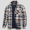 Cotton Checked Flannel Lumberjack Shirt