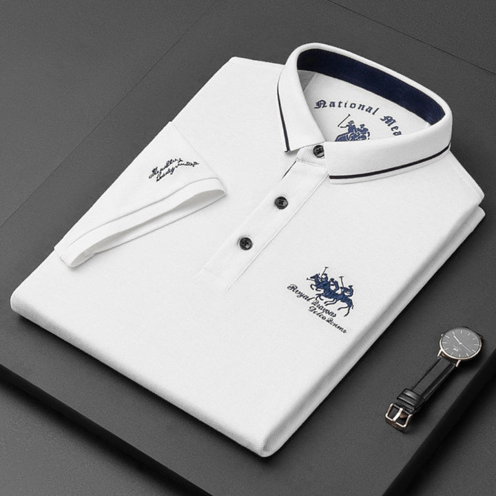 Men’s Casual Button Down Polo Shirt