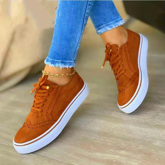 Women's Orthopedic Lace-Up Sneakers