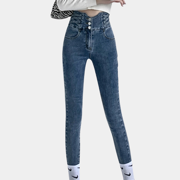 High-Waisted Women's Jeans