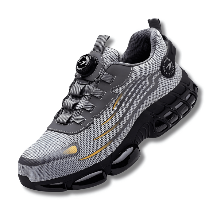 Men's Orthopedic Lace-Up Work Shoes