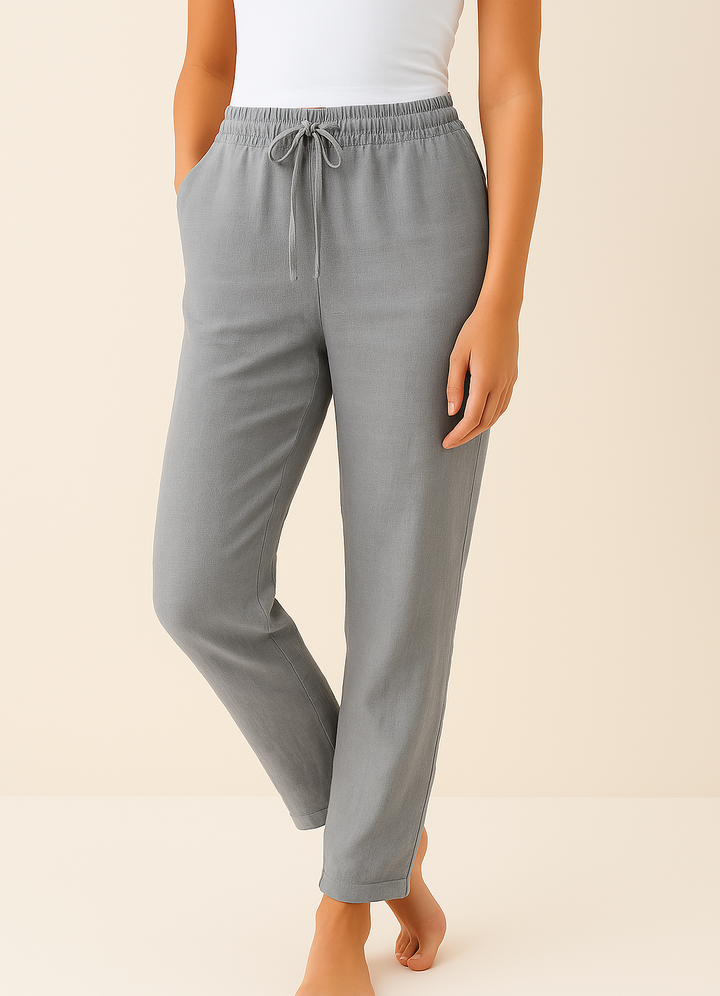 Linen-Blend Trousers Effortless Elegance for Every Occasion