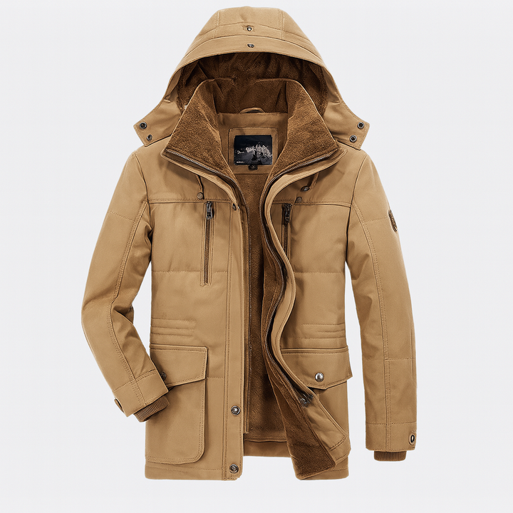 Men’s All-Weather Winter Jacket Warm Waterproof Breathable