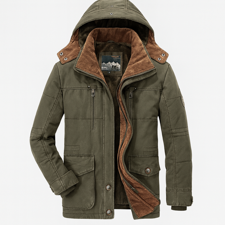 Men’s All-Weather Winter Jacket Warm Waterproof Breathable