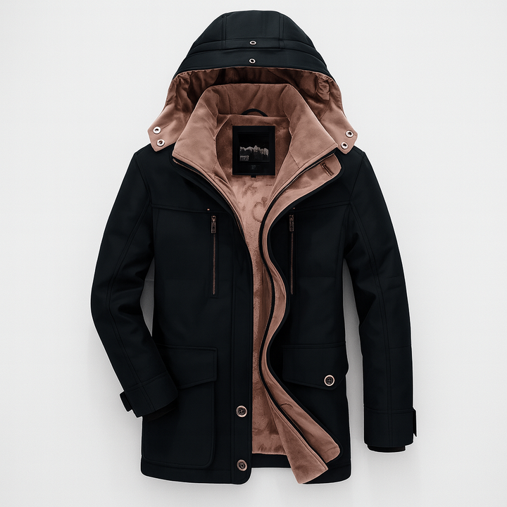 Men’s All-Weather Winter Jacket Warm Waterproof Breathable