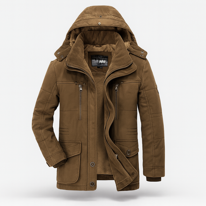 Men’s All-Weather Winter Jacket Warm Waterproof Breathable