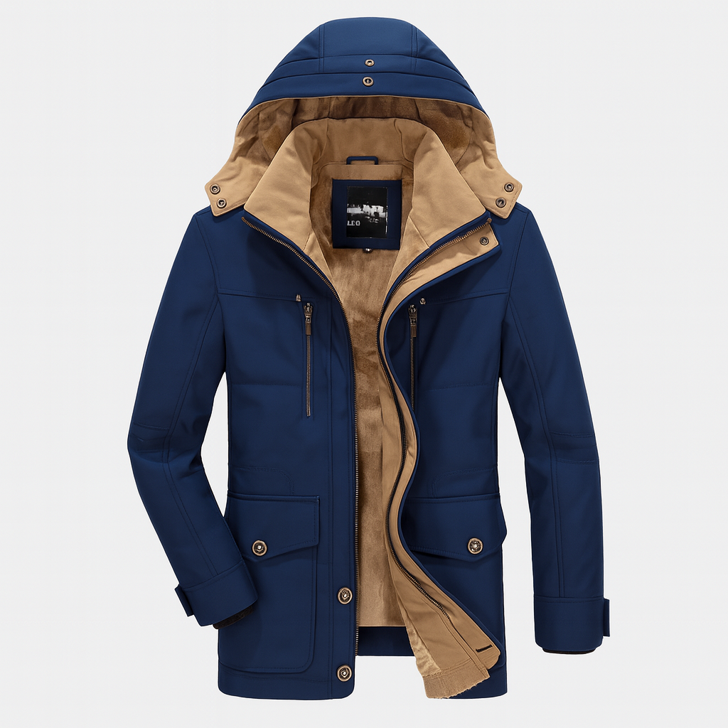 Men’s All-Weather Winter Jacket Warm Waterproof Breathable