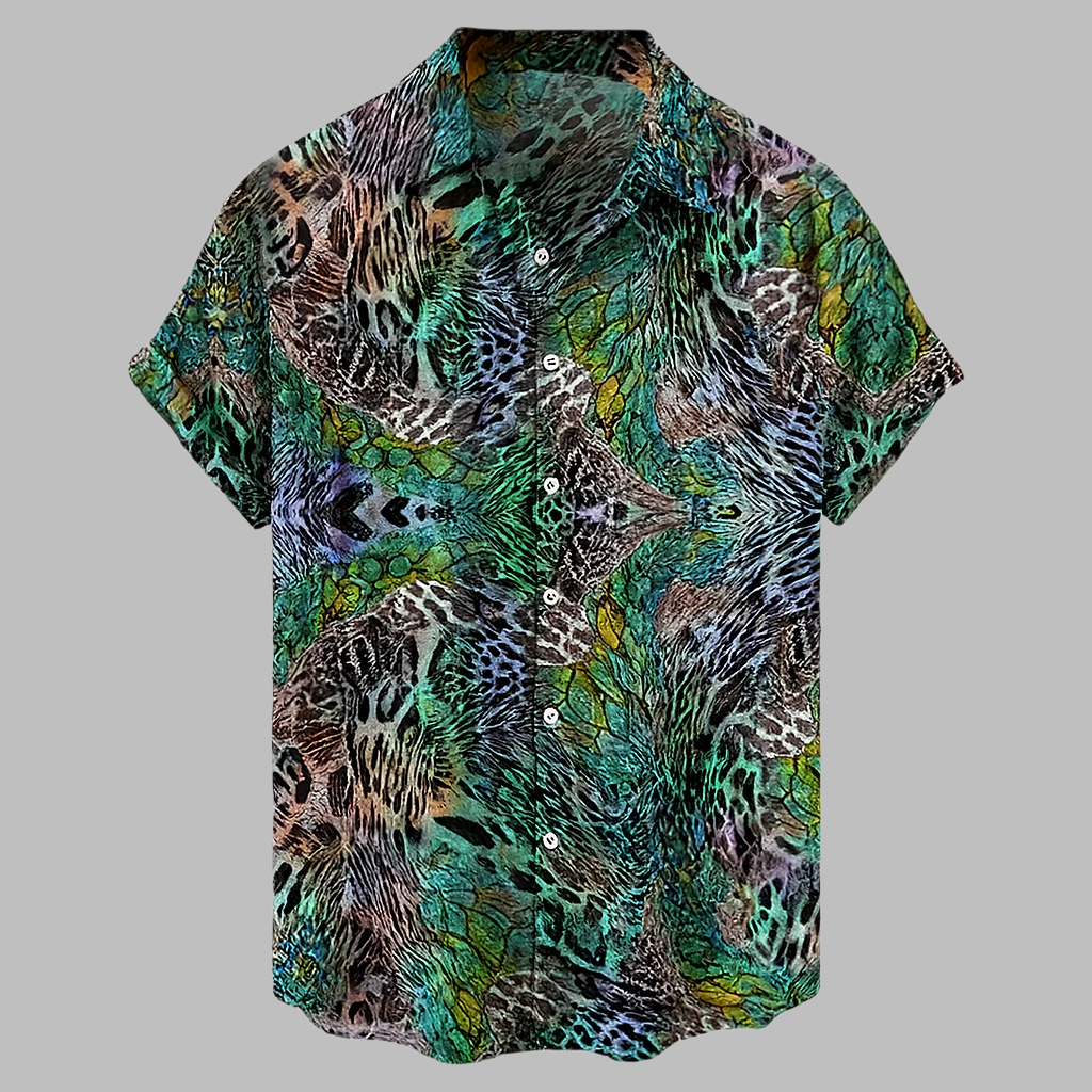 Casual Street Style Men’s Linen Tribal Shirt ( Pre-Sale )