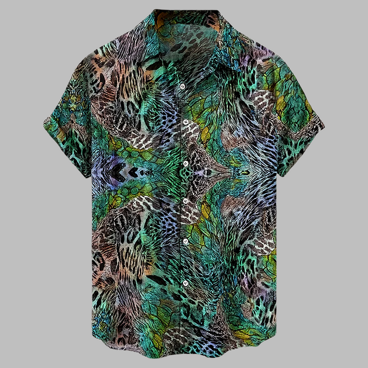 Casual Street Style Men’s Linen Tribal Shirt ( Pre-Sale )