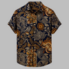 Casual Street Style Men’s Linen Tribal Shirt ( Pre-Sale )