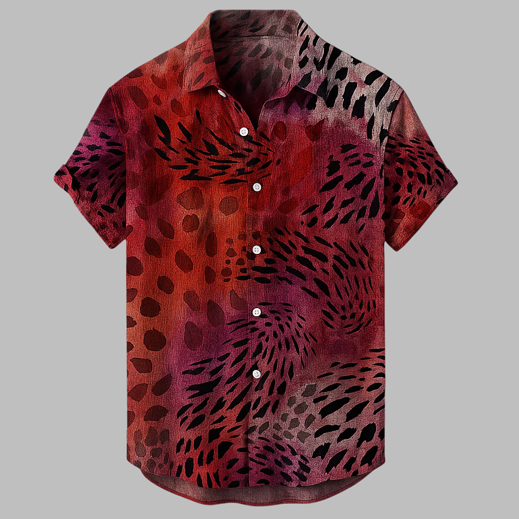 Casual Street Style Men’s Linen Tribal Shirt ( Pre-Sale )
