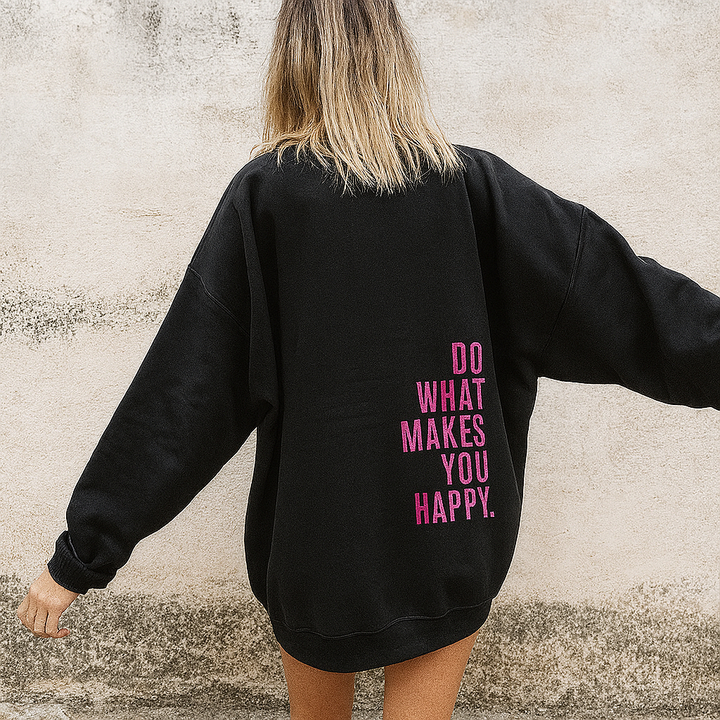 Printed Cozy Hooded Sweatshirt ( Pre-Sale )