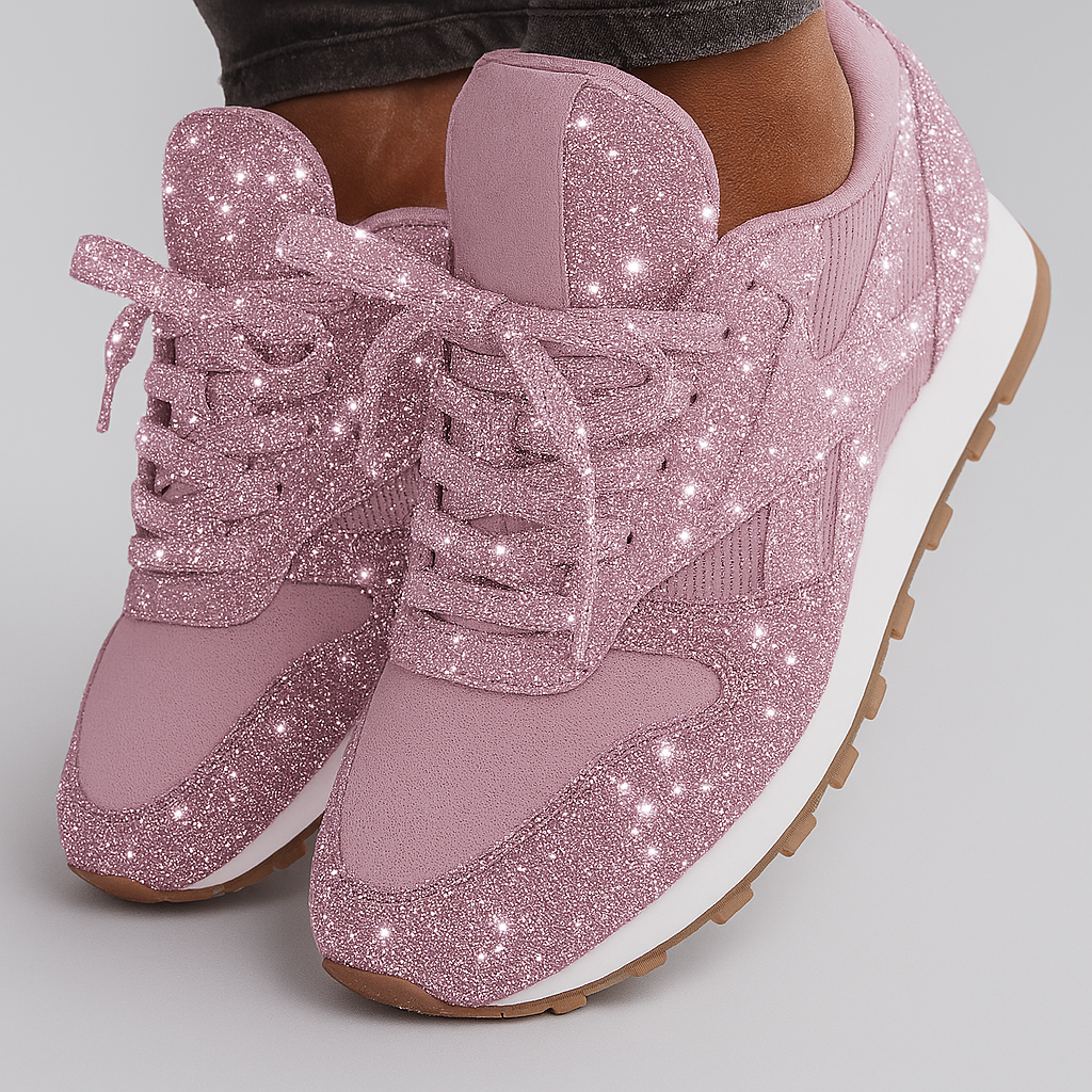 Women’s Glitter Chunky Sneakers