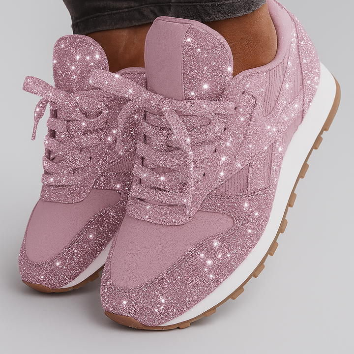 Women’s Glitter Chunky Sneakers